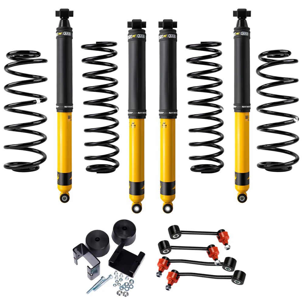 ARB - OME NITRO CHARGER + JEEP JL LWB 2018 ON LIFT KIT 3.5 in