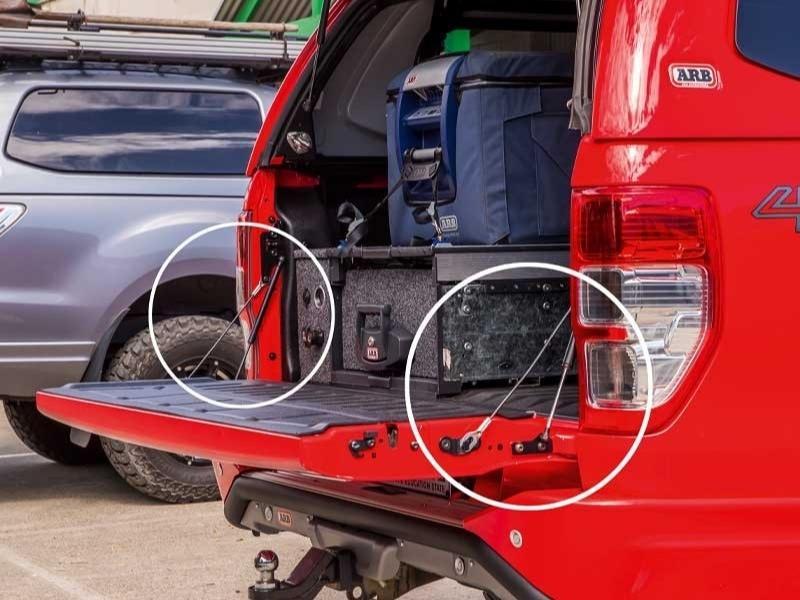 ARB - TAILGATE ASSIST SYSTEM FORD RANGER 2022 On WITH CANOPY. 