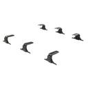 ARB - BASERACK GUTTER 6 LEG KIT H1 