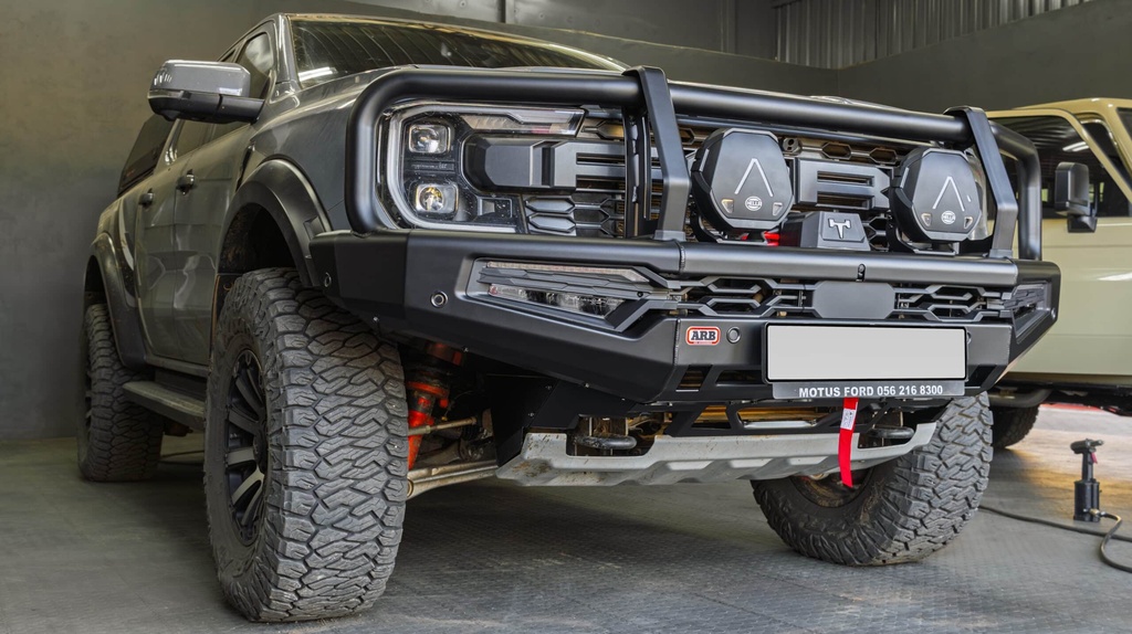 ARB - DEFENSA DELANTERA SUMMIT MKII COMBAR FORD RANGER RAPTOR MATT BLK 