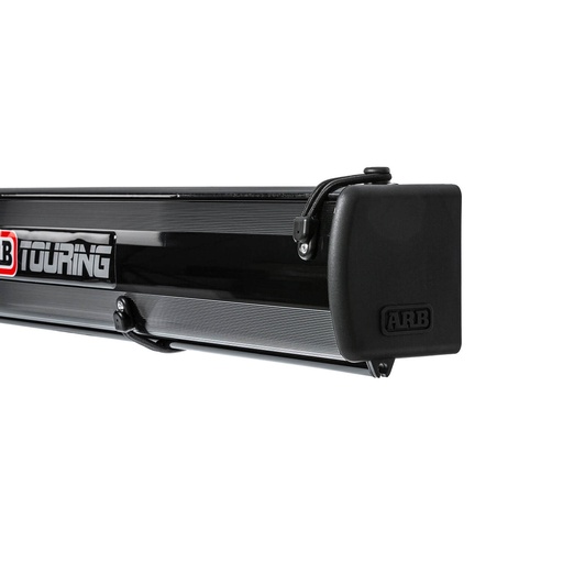 [814412A] ARB - ALUM AWNING W-LIGHT 2.5 X 2.5 BLACK